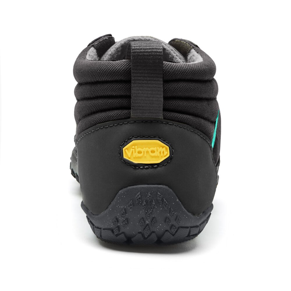 Zapatos De Trail Mujer Negros/Grises/Verdes - FiveFingers V-Trek Insulated - TXVHPM-496